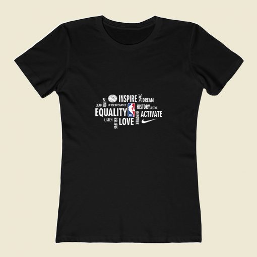 Nba Black History Month 80s Womens T shirt