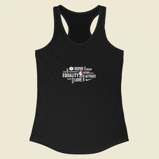 Nba Black History Month Racerback Tank Top