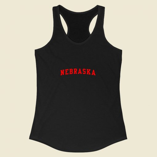 Nebraska Where Legends Are Made Racerback Tank Top