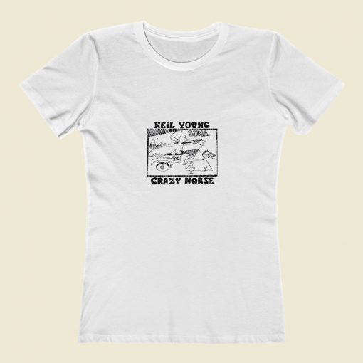 Neil Young Crazy Horse Classic Women T Shirt