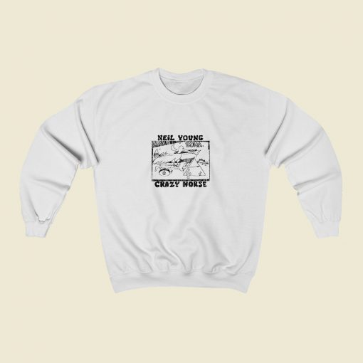 Neil Young Crazy Horse Sweatshirt Street Style