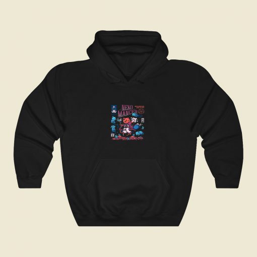 Nekomancer Magical Cat Cool Hoodie Fashion