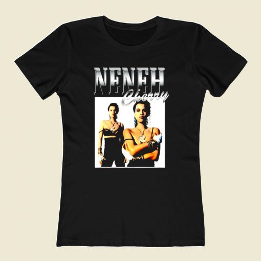 Neneh Cherry Black Girl Rapper 80s Womens T shirt