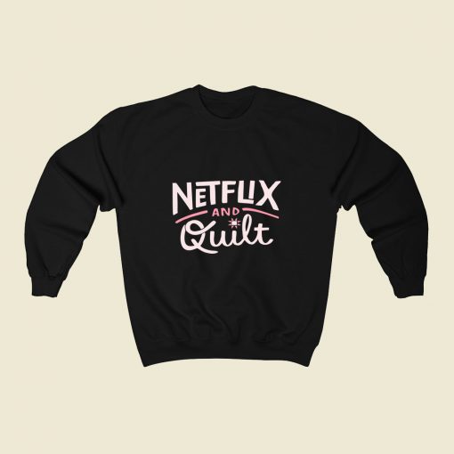 Netflix And Quilt 80s Sweatshirt Style