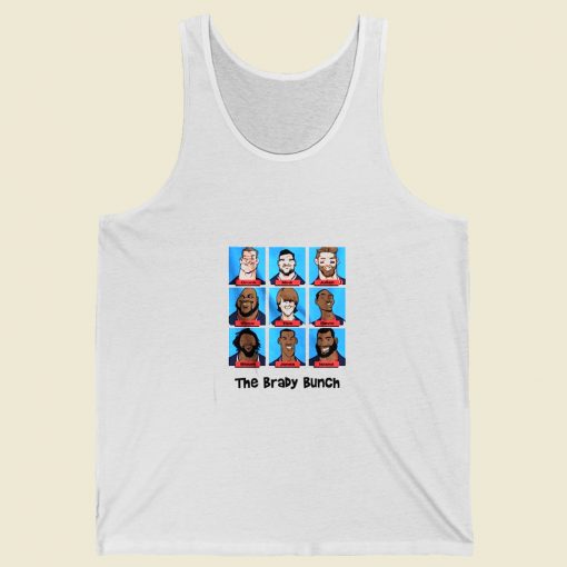 New England Patriots Brady Bunch Summer Tank Top