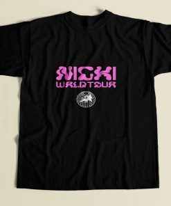 Nicki Minaj Wrld Tour 2019 Back 80s Mens T Shirt