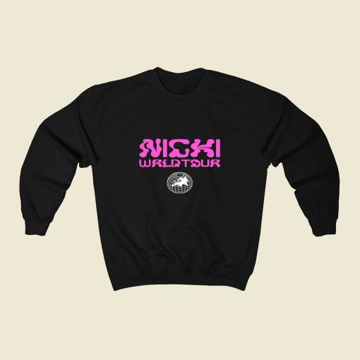 Nicki Minaj Wrld Tour 2019 Back 80s Sweatshirt Style