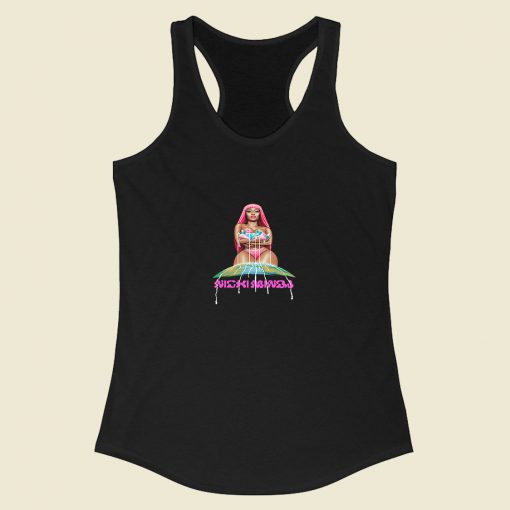 Nicki Minaj Wrld Tour 2019 Front Racerback Tank Top