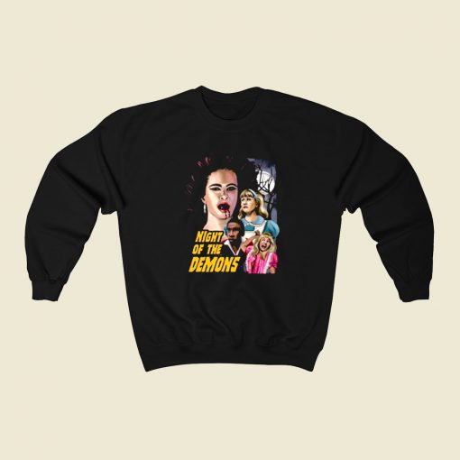 Night Of The Demons Vintage Movie 80s Sweatshirt Style