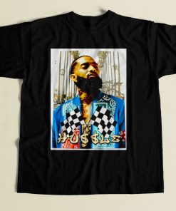 Nipsey Hussle Hip Hop Urban 80s Mens T Shirt