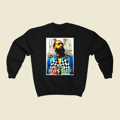 Nipsey Hussle Hip Hop Urban 80s Sweatshirt Style