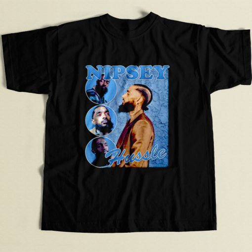 Nipsey Hussle In Loving Memory 80s Mens T Shirt