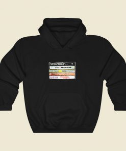 Nirvana Album Cassettes Cool Hoodie Fashion