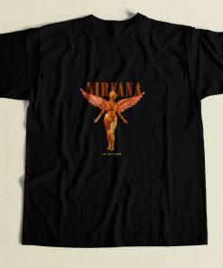 Nirvana In Utero 80s Mens T Shirt