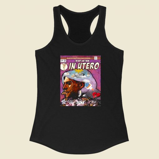 Nirvana In Utero Comic Racerback Tank Top