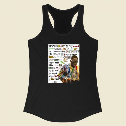 Notorious Big Biggie Juicy Lyric T Shirt Racerback Tank Top