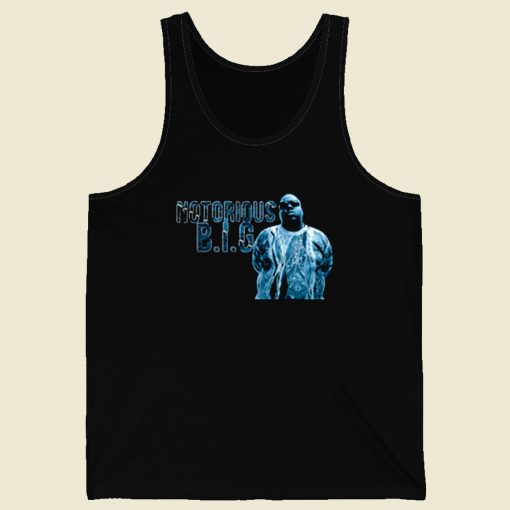 Notorious Big Ready To Die Hip Hop Retro Mens Tank Top