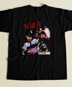 Nwa Compton Rap Tour 80s Mens T Shirt