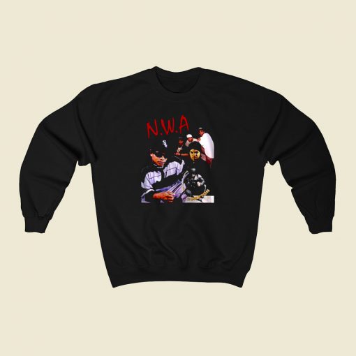 Nwa Compton Rap Tour 80s Sweatshirt Style