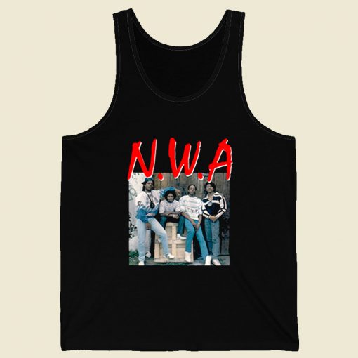 Nwa Group Hip Hop Legend Retro Mens Tank Top