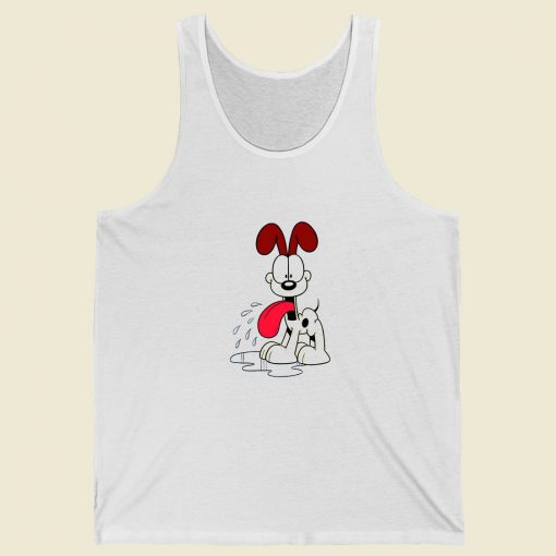 Odie Garfield Dog Beagle Summer Tank Top