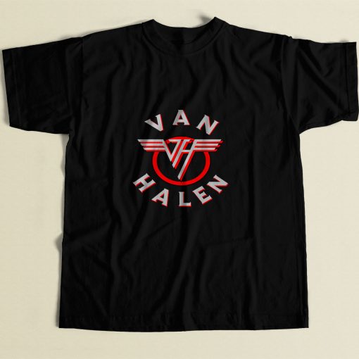 Old Rock Van Halen 80s Mens T Shirt