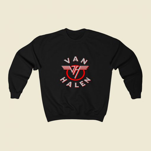 Old Rock Van Halen 80s Sweatshirt Style