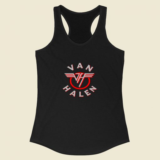 Old Rock Van Halen Racerback Tank Top