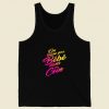 On Laisse Pas Bebe Retro Mens Tank Top