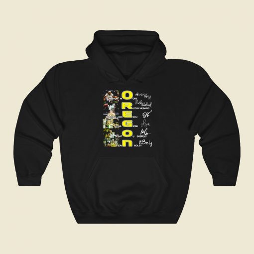 Oregon Ducks Minyon Moore Ruthy Hebard Sign Cool Hoodie Fashion