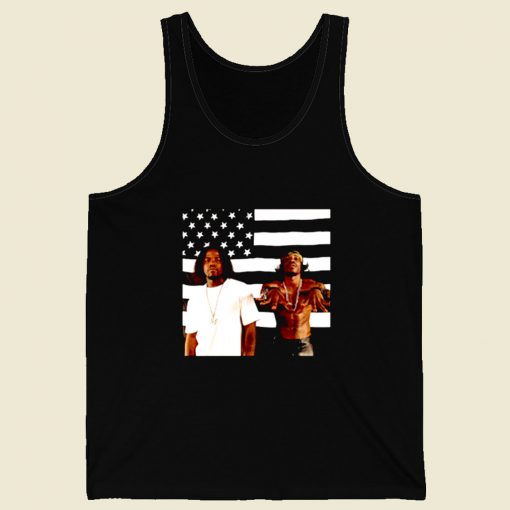 Outkas Rap American Rapper Retro Mens Tank Top