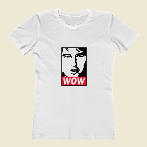 Owen Wilson Wow Obey Style Classic Women T Shirt