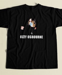 Ozzy Osbourne Mask Covid 19 80s Mens T Shirt