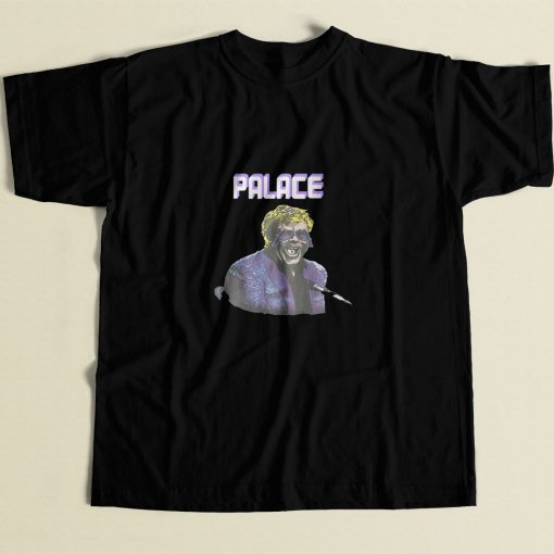 Palace Elton Purple 80s Mens T Shirt