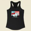 Pandemic 2020 Quarantine Social Distancing Racerback Tank Top