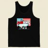 Pandemic 2020 Quarantine Social Distancing Retro Mens Tank Top