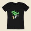 Peace Among Worlds Rick And Morty 80s Womens T shirt