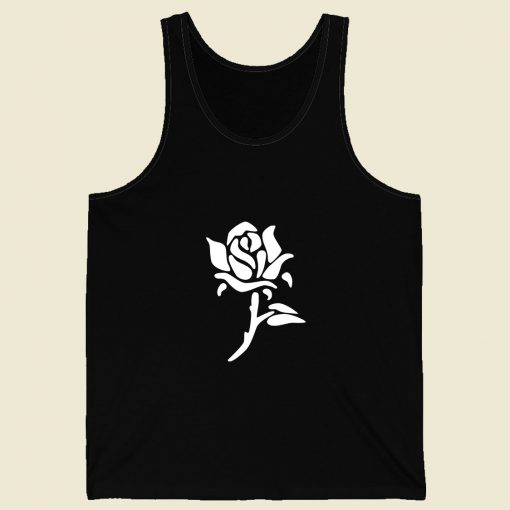 People Are Poison Rose Retro Mens Tank Top