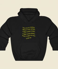 Phora Fake Smiles Lyrics Back Cool Hoodie Fashion