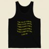 Phora Fake Smiles Lyrics Back Retro Mens Tank Top