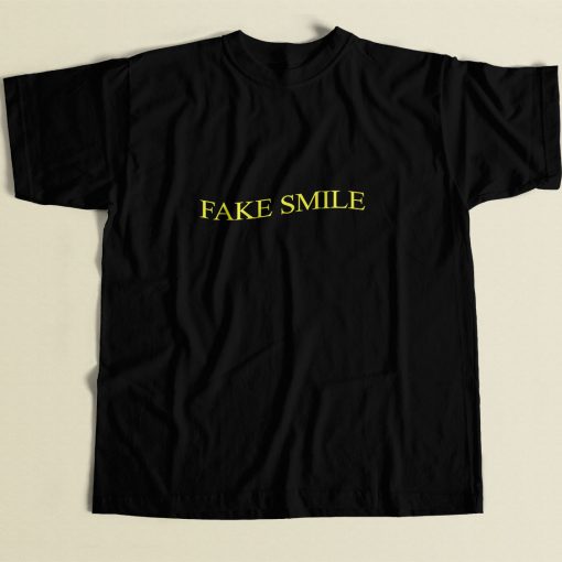 Phora Fake Smiles Lyrics Front 80s Mens T Shirt