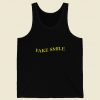 Phora Fake Smiles Lyrics Front Retro Mens Tank Top