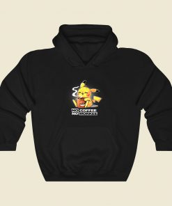 Pikachu Coffe Cool Hoodie Fashion