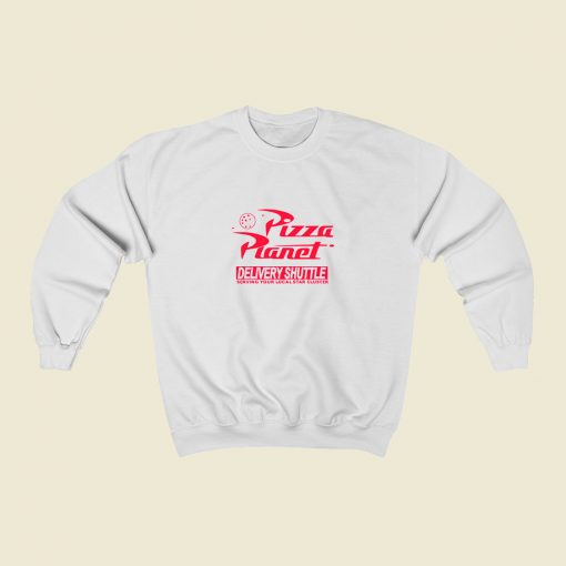 Pizza Planet Delivery Shuttle Sweatshirt Street Style