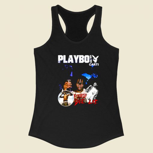 Playboi Carti Die Lit Racerback Tank Top