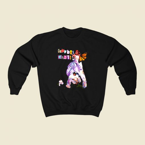 Playboi Carti Inspired Hip Hop 80s Sweatshirt Style