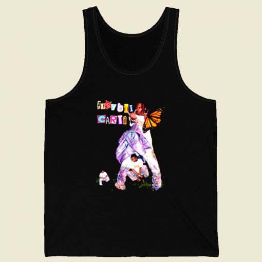 Playboi Carti Inspired Hip Hop Retro Mens Tank Top