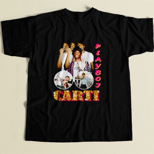 Playboi Carti Rapper Hip Hop 80s Mens T Shirt