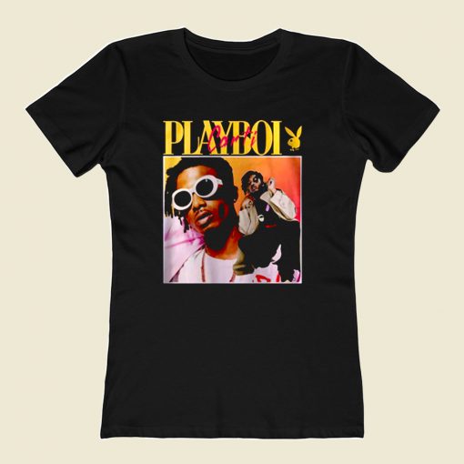 Playboi Carti Vintage Hip Hop 80s Womens T shirt