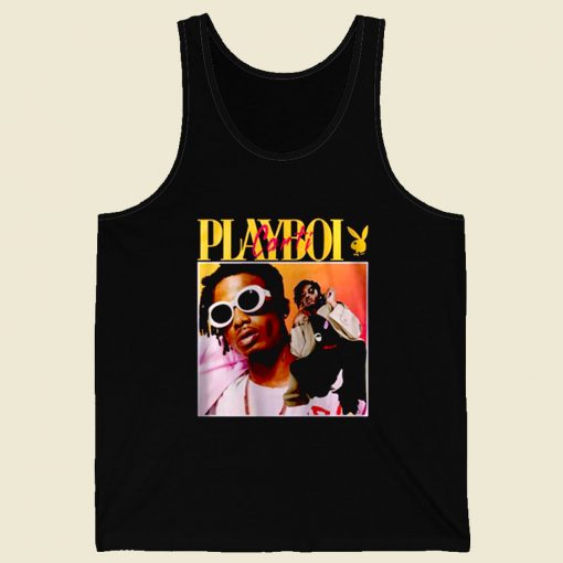 Playboi Carti Vintage Hip Hop Retro Mens Tank Top